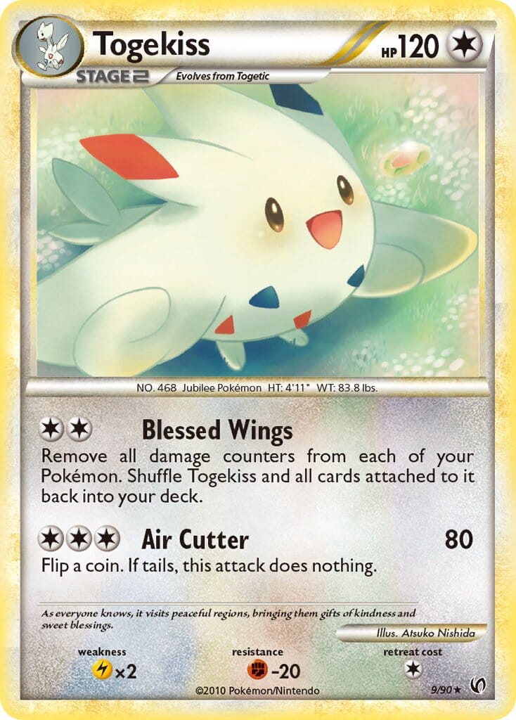 Togekiss (9/90) (Theme Deck Exclusive) [HeartGold & SoulSilver: Undaunted] Pokemon Single Pokémon  | Multizone: Comics And Games