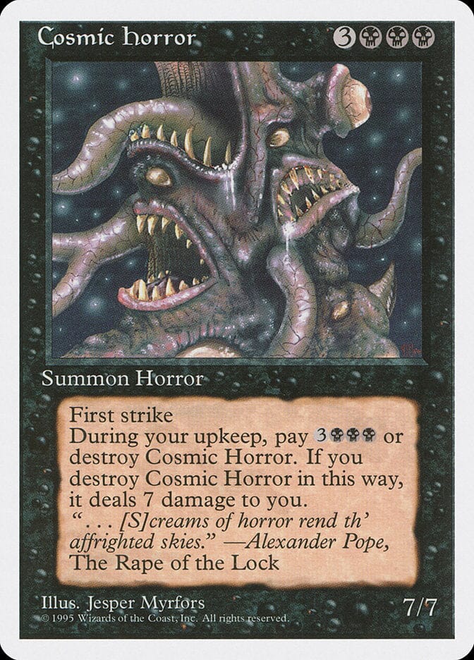 Cosmic Horror [Fourth Edition] MTG Single Magic: The Gathering  | Multizone: Comics And Games