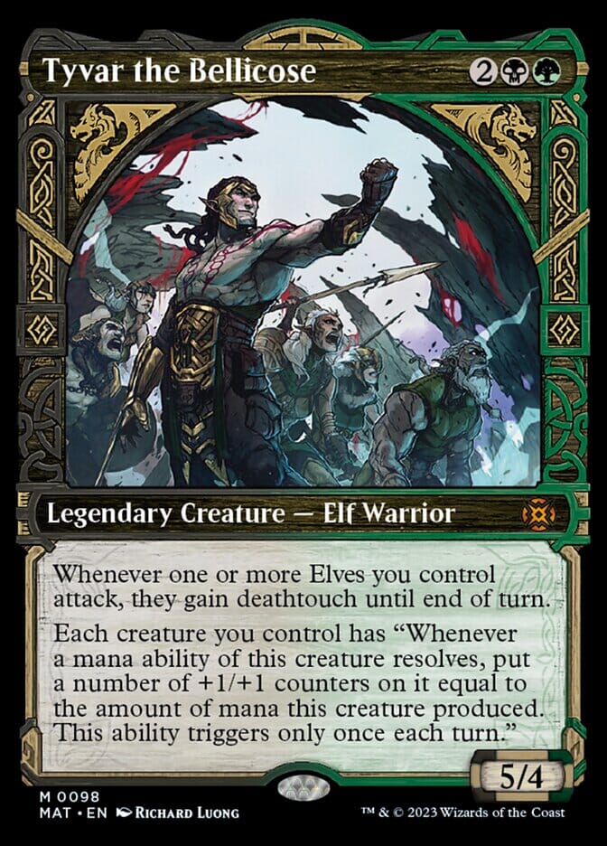 Tyvar the Bellicose (Showcase) [March of the Machine: The Aftermath] MTG Single Magic: The Gathering  | Multizone: Comics And Games