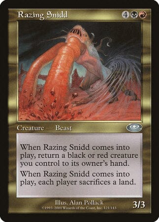 Razing Snidd [Planeshift] MTG Single Magic: The Gathering  | Multizone: Comics And Games