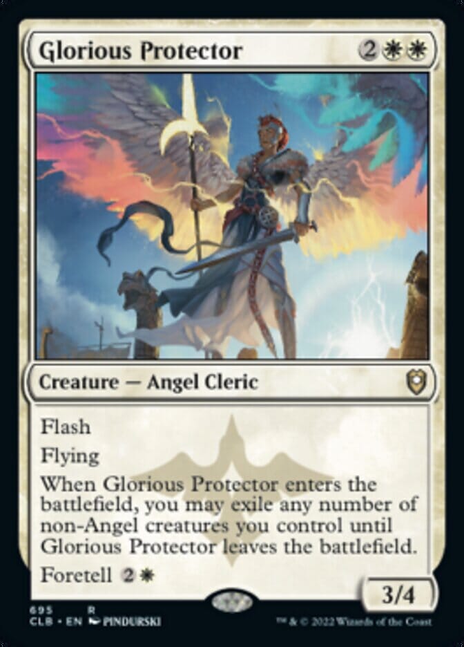 Glorious Protector [Commander Legends: Battle for Baldur's Gate] MTG Single Magic: The Gathering  | Multizone: Comics And Games