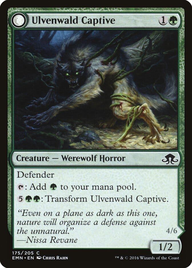 Ulvenwald Captive // Ulvenwald Abomination [Eldritch Moon] MTG Single Magic: The Gathering  | Multizone: Comics And Games