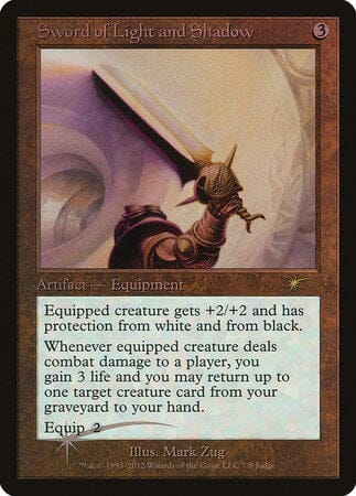 Sword of Light and Shadow [Judge Gift Cards 2012] MTG Single Magic: The Gathering  | Multizone: Comics And Games