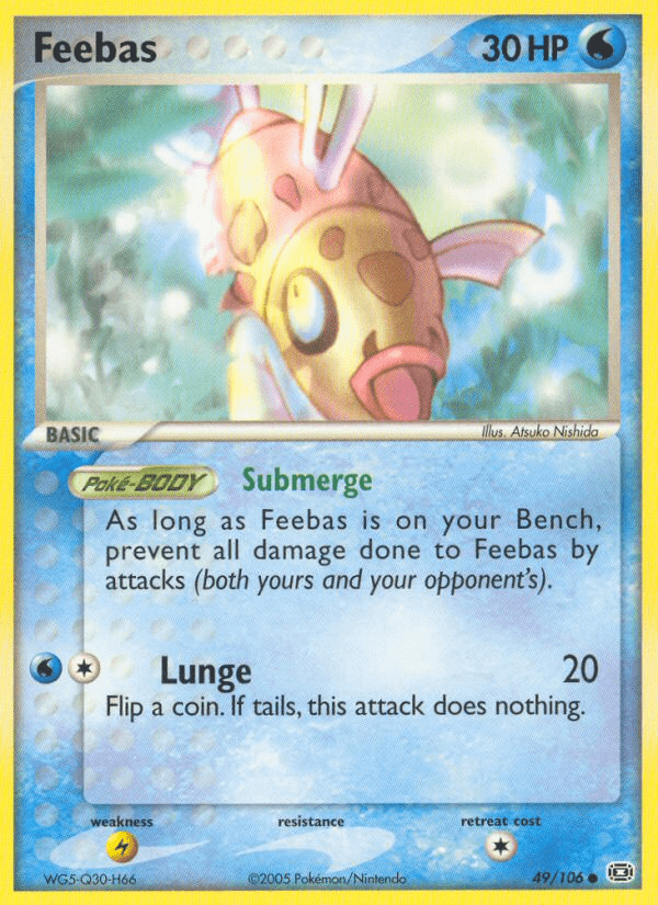 Feebas (49/106) [EX: Emerald] Pokemon Single Pokémon  | Multizone: Comics And Games