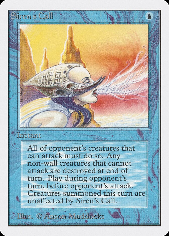 Siren's Call [Unlimited Edition] MTG Single Magic: The Gathering  | Multizone: Comics And Games