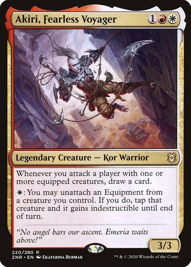 Akiri, Fearless Voyager [Zendikar Rising] MTG Single Magic: The Gathering  | Multizone: Comics And Games