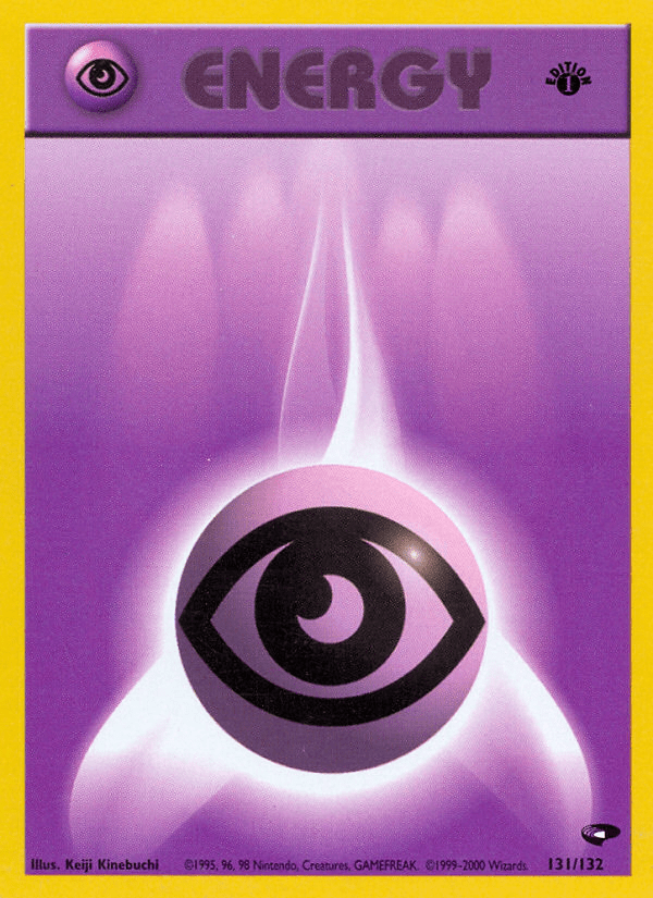 Psychic Energy (131/132) [Gym Challenge 1st Edition] Pokemon Single Pokémon  | Multizone: Comics And Games