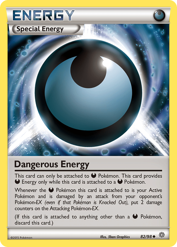 Dangerous Energy (82/98) [XY: Ancient Origins] Pokemon Single Pokémon  | Multizone: Comics And Games