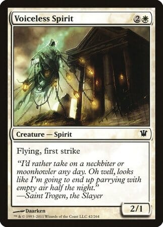 Voiceless Spirit [Innistrad] MTG Single Magic: The Gathering  | Multizone: Comics And Games