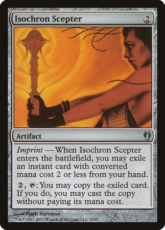 Isochron Scepter [Duel Decks: Izzet vs. Golgari] MTG Single Magic: The Gathering  | Multizone: Comics And Games