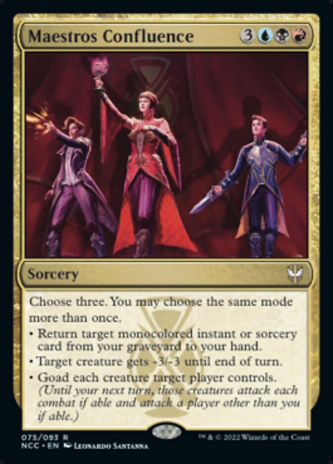 Maestros Confluence [Streets of New Capenna Commander] MTG Single Magic: The Gathering  | Multizone: Comics And Games