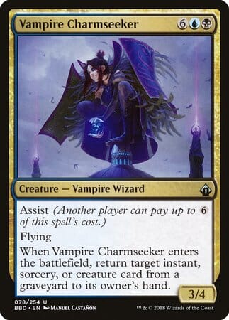 Vampire Charmseeker [Battlebond] MTG Single Magic: The Gathering  | Multizone: Comics And Games
