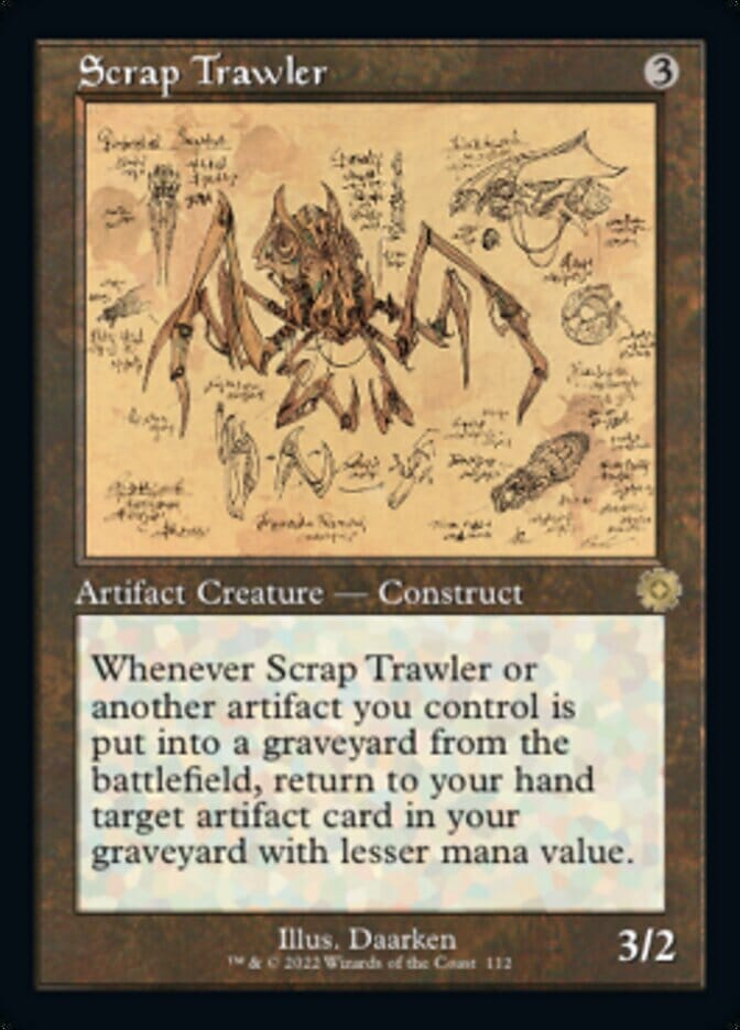 Scrap Trawler (Retro Schematic) [The Brothers' War Retro Artifacts] MTG Single Magic: The Gathering  | Multizone: Comics And Games