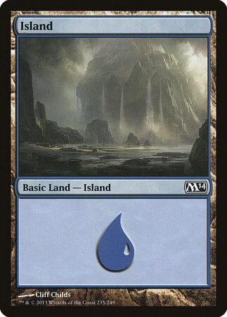 Island (235) [Magic 2014] MTG Single Magic: The Gathering  | Multizone: Comics And Games