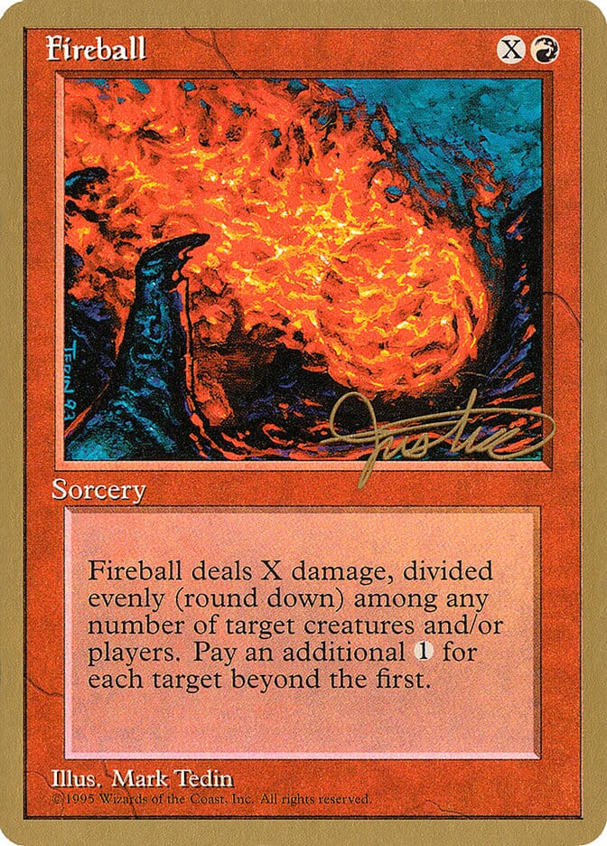 Fireball (Mark Justice) [Pro Tour Collector Set] MTG Single Magic: The Gathering  | Multizone: Comics And Games
