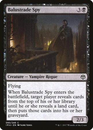 Balustrade Spy [Iconic Masters] MTG Single Magic: The Gathering  | Multizone: Comics And Games