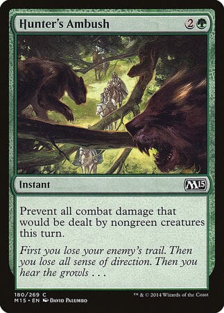 Hunter's Ambush [Magic 2015] MTG Single Magic: The Gathering  | Multizone: Comics And Games