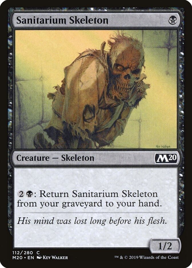Sanitarium Skeleton [Core Set 2020] MTG Single Magic: The Gathering  | Multizone: Comics And Games