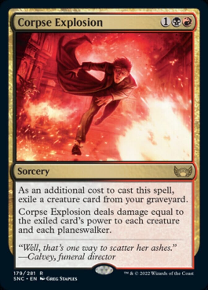 Corpse Explosion [Streets of New Capenna] MTG Single Magic: The Gathering  | Multizone: Comics And Games