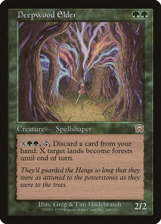 Deepwood Elder [Mercadian Masques] MTG Single Magic: The Gathering  | Multizone: Comics And Games