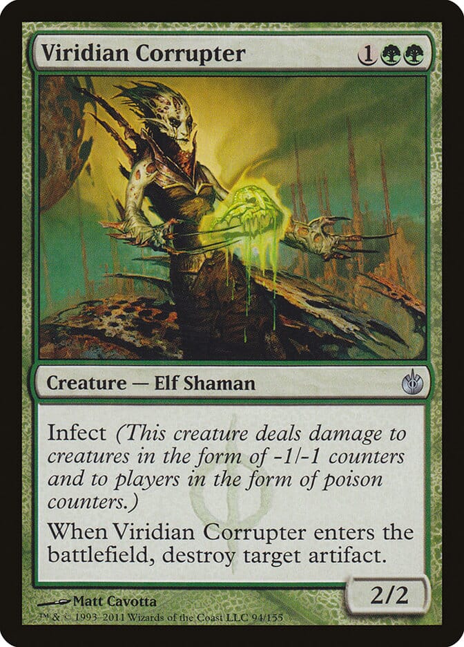 Viridian Corrupter [Mirrodin Besieged] MTG Single Magic: The Gathering  | Multizone: Comics And Games