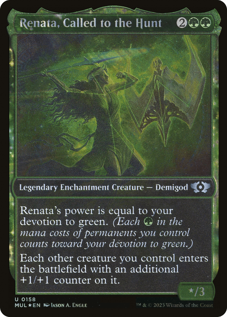 Renata, Called to the Hunt (Halo Foil) [Multiverse Legends] MTG Single Magic: The Gathering  | Multizone: Comics And Games