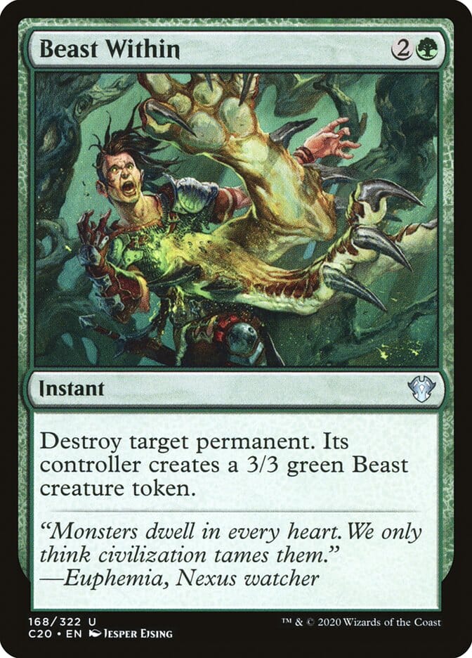 Beast Within [Commander 2020] MTG Single Magic: The Gathering  | Multizone: Comics And Games