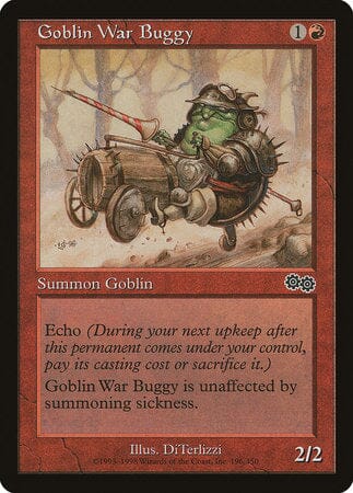 Goblin War Buggy [Urza's Saga] MTG Single Magic: The Gathering  | Multizone: Comics And Games