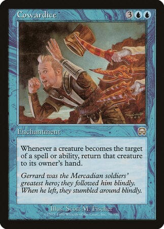 Cowardice [Mercadian Masques] MTG Single Magic: The Gathering  | Multizone: Comics And Games