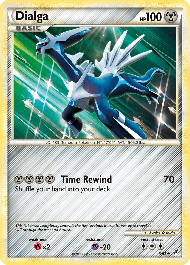 Dialga (3/95) [HeartGold & SoulSilver: Call of Legends] Pokemon Single Pokémon  | Multizone: Comics And Games