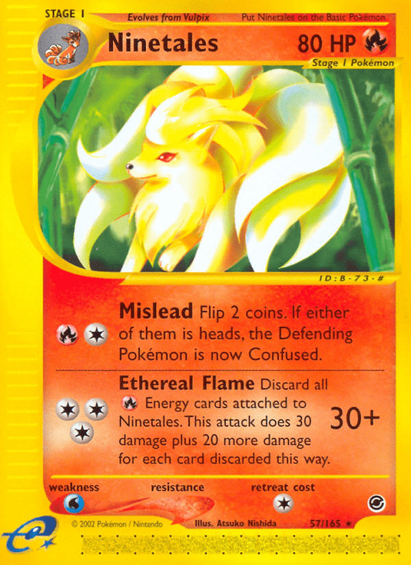 Ninetales (57/165) [Expedition: Base Set] Pokemon Single Pokémon  | Multizone: Comics And Games