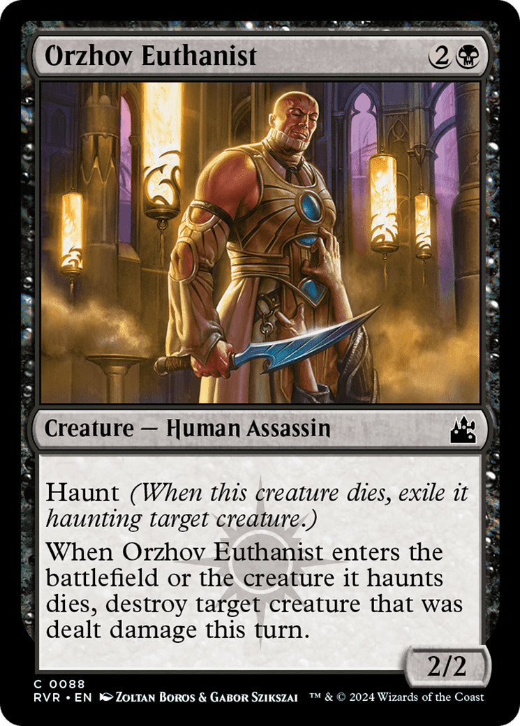 Orzhov Euthanist [Ravnica Remastered] MTG Single Magic: The Gathering  | Multizone: Comics And Games