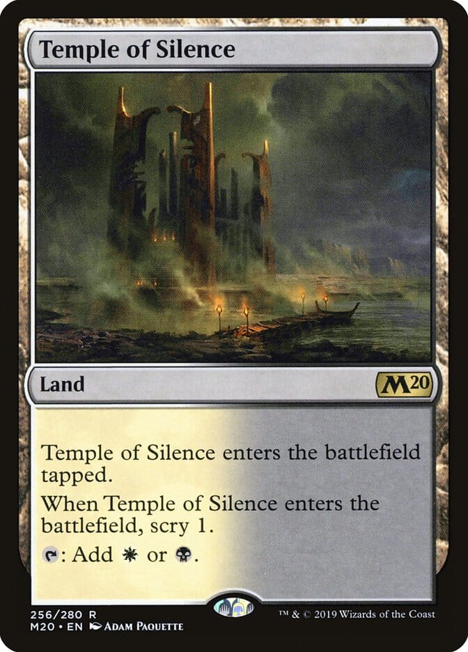 Temple of Silence [Core Set 2020] MTG Single Magic: The Gathering  | Multizone: Comics And Games