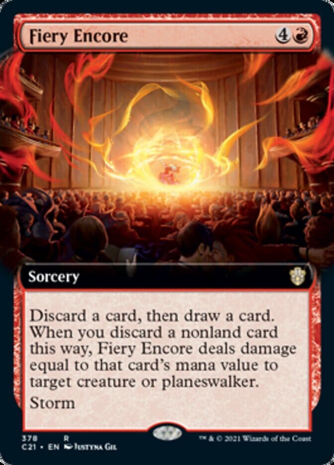 Fiery Encore (Extended) [Commander 2021] MTG Single Magic: The Gathering  | Multizone: Comics And Games