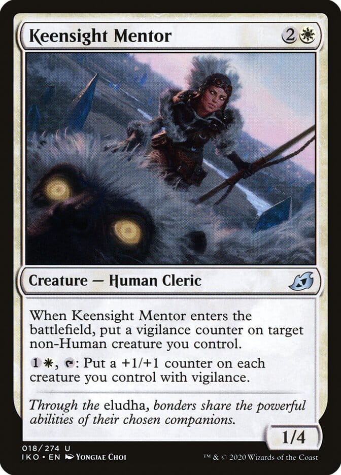 Keensight Mentor [Ikoria: Lair of Behemoths] MTG Single Magic: The Gathering  | Multizone: Comics And Games