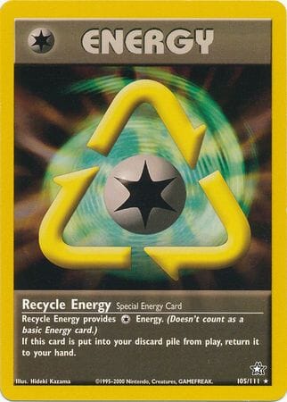 Recycle Energy (105/111) [Neo Genesis Unlimited] Pokemon Single Pokémon  | Multizone: Comics And Games
