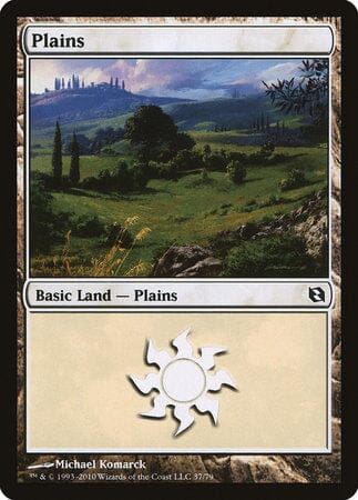 Plains (37) [Duel Decks: Elspeth vs. Tezzeret] MTG Single Magic: The Gathering  | Multizone: Comics And Games