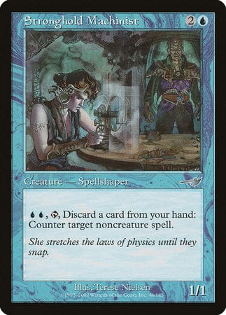 Stronghold Machinist [Nemesis] MTG Single Magic: The Gathering  | Multizone: Comics And Games