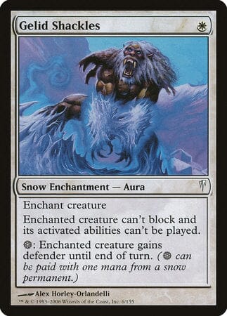 Gelid Shackles [Coldsnap] MTG Single Magic: The Gathering  | Multizone: Comics And Games