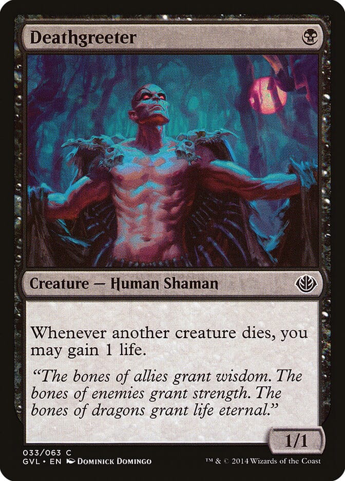 Deathgreeter (Garruk vs. Liliana) [Duel Decks Anthology] MTG Single Magic: The Gathering  | Multizone: Comics And Games