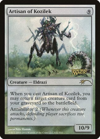 Artisan of Kozilek [Friday Night Magic 2011] MTG Single Magic: The Gathering  | Multizone: Comics And Games