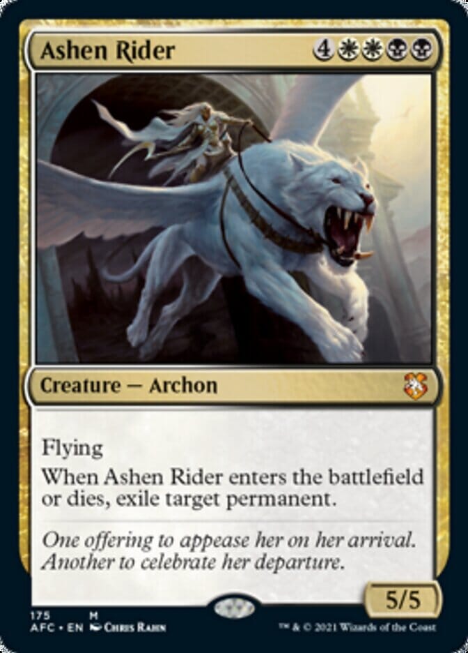 Ashen Rider [Dungeons & Dragons: Adventures in the Forgotten Realms Commander] MTG Single Magic: The Gathering  | Multizone: Comics And Games