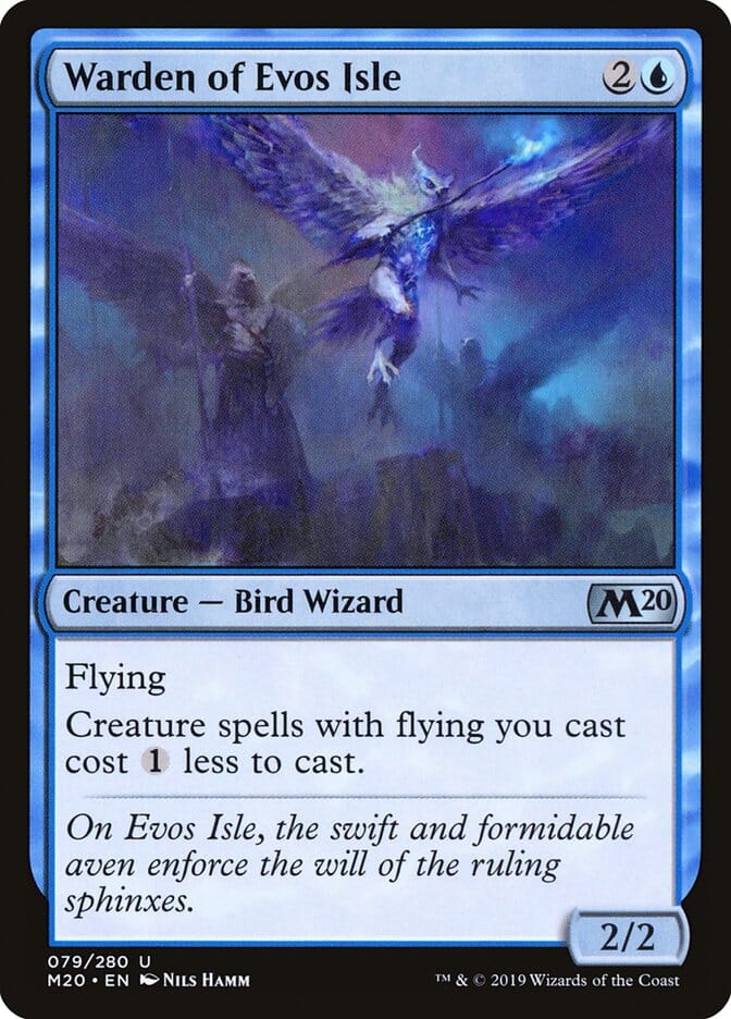 Warden of Evos Isle [Core Set 2020] MTG Single Magic: The Gathering  | Multizone: Comics And Games
