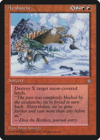 Avalanche [Ice Age] MTG Single Magic: The Gathering  | Multizone: Comics And Games