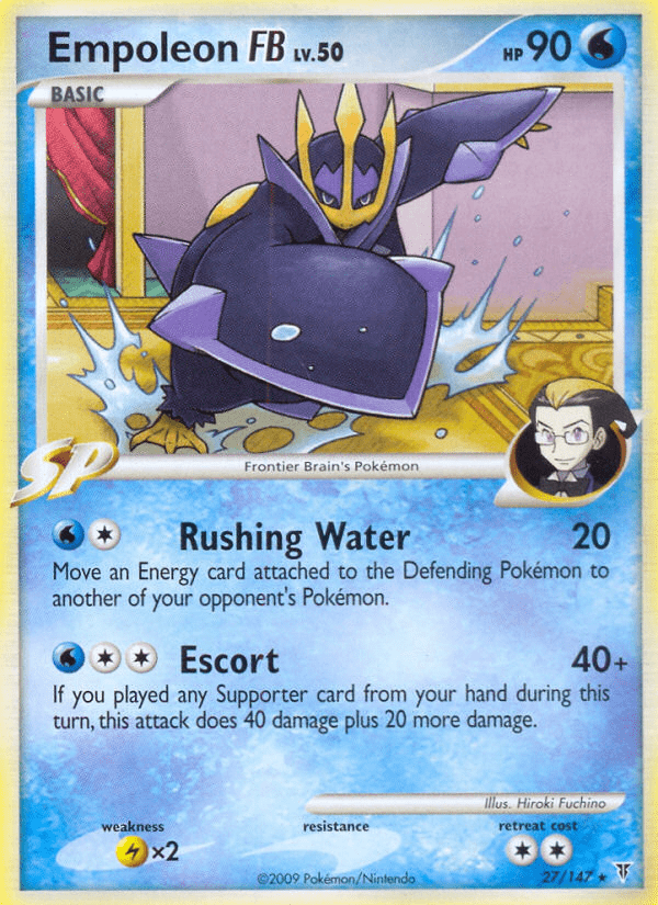 Empoleon FB (27/147) [Platinum: Supreme Victors] Pokemon Single Pokémon  | Multizone: Comics And Games