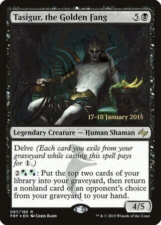 Tasigur, the Golden Fang [Fate Reforged Promos] MTG Single Magic: The Gathering  | Multizone: Comics And Games