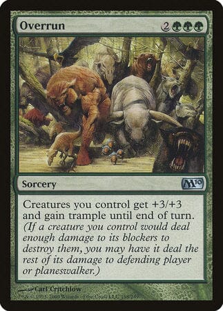 Overrun [Magic 2010] MTG Single Magic: The Gathering  | Multizone: Comics And Games