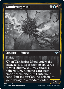 Wandering Mind [Innistrad: Double Feature] MTG Single Magic: The Gathering  | Multizone: Comics And Games