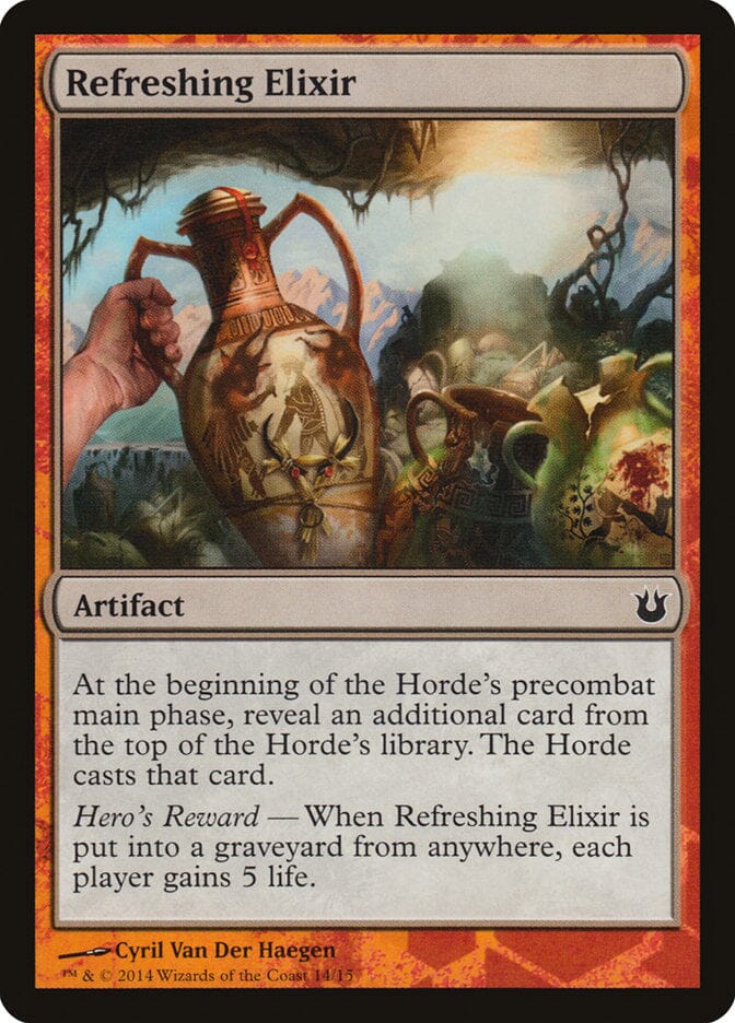 Refreshing Elixir [Born of the Gods Battle the Horde] MTG Single Magic: The Gathering  | Multizone: Comics And Games