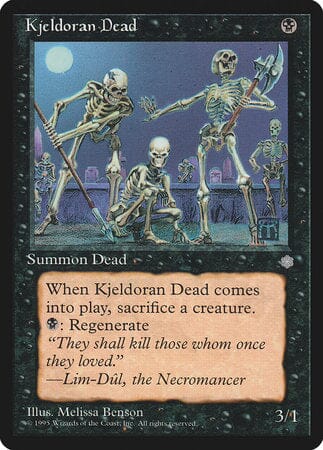 Kjeldoran Dead [Ice Age] MTG Single Magic: The Gathering  | Multizone: Comics And Games